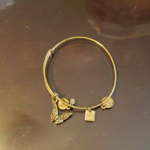 Alex and Ani Butterfly - Gold Tone